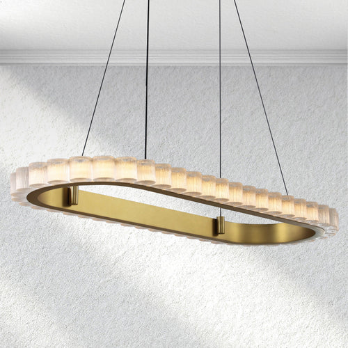Swaroevan Celestia Rectangular Chandelier