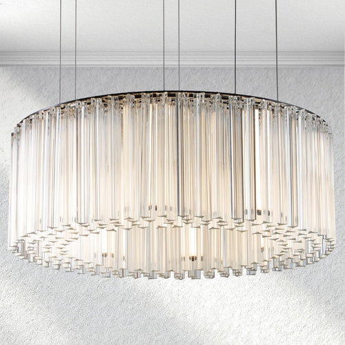 Swaroevan Rainfall Round Chandelier