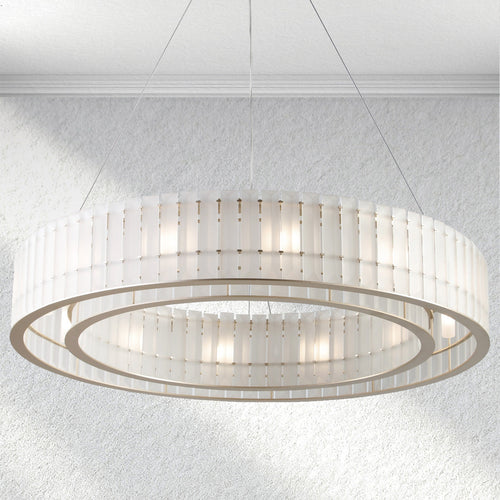 Swaroevan Parallel Round Chandelier