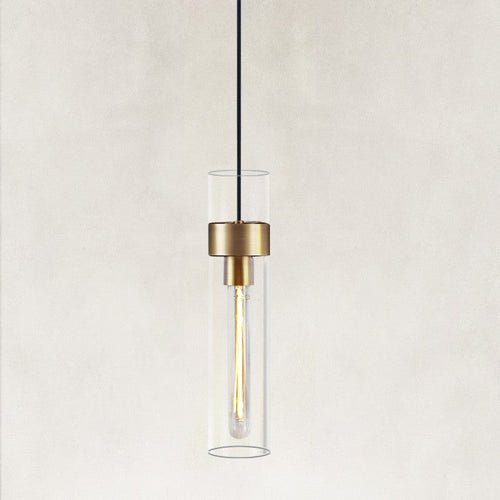 Linea Glass Tube Pendant 5
