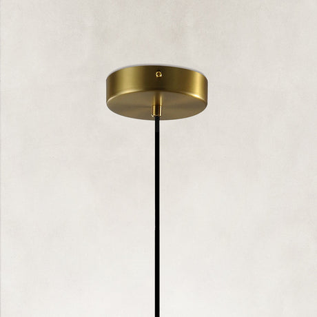 Luma Alabaster Pendant 6"D 7"D