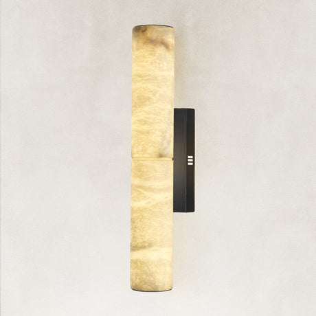 Sylva Palladian Alabaster Wall Sconce 20"H