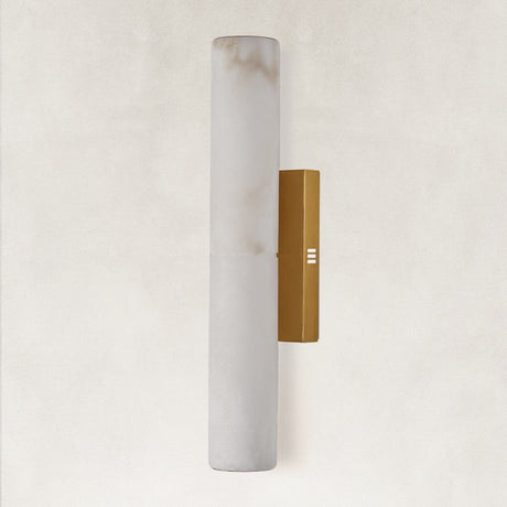 Sylva Palladian Alabaster Wall Sconce 20"H