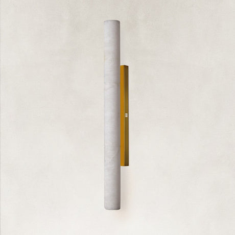 Sylva Palladian Alabaster Wall Sconce 36"H