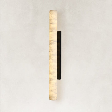 Sylva Palladian Alabaster Wall Sconce 36"H